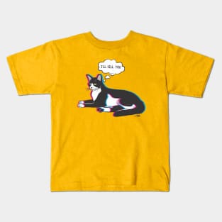 Bad cat Kids T-Shirt